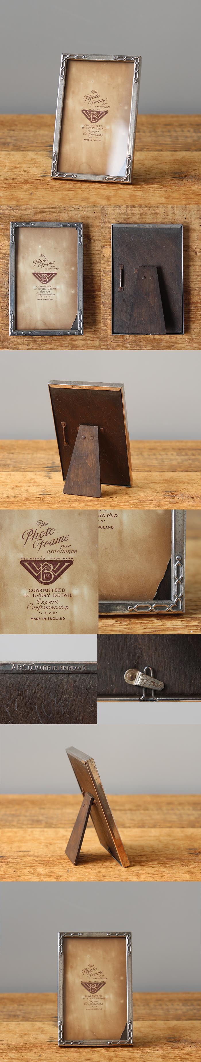 イギリス アンティーク ARCO フォトフレーム K-571