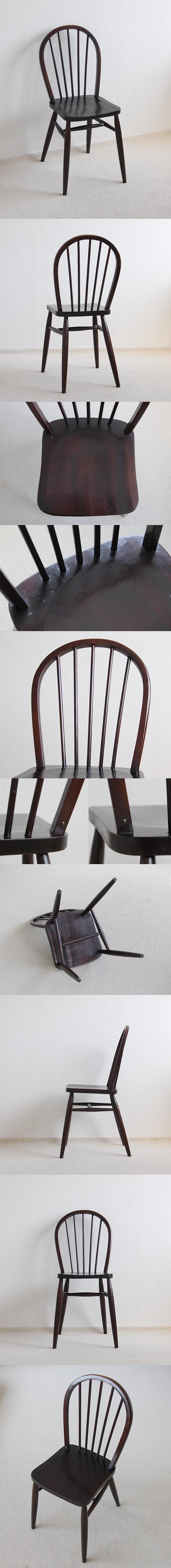 イギリス アンティーク フープバックチェア 木製椅子 ウィンザー インテリア 店舗什器 ディスプレイ ビンテージ 家具 K-833