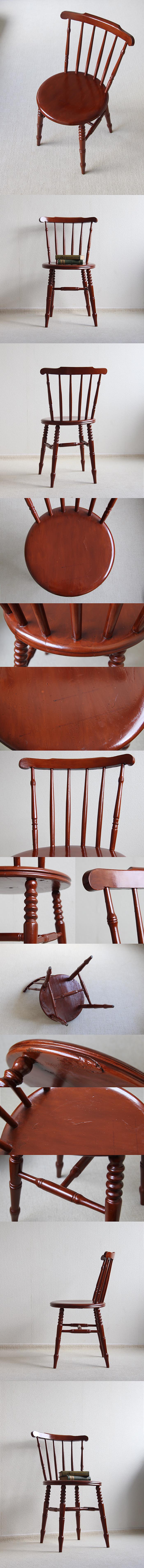 イギリス アンティーク アイベックスチェア 木製椅子 インテリア ペイント家具 店舗什器「ウィンザーチェア」K-965