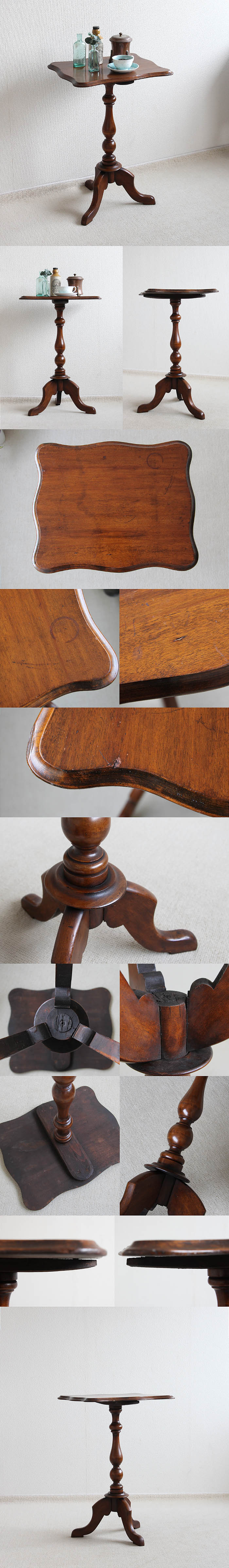 イギリス アンティーク ワインテーブル サイドテーブル 英国