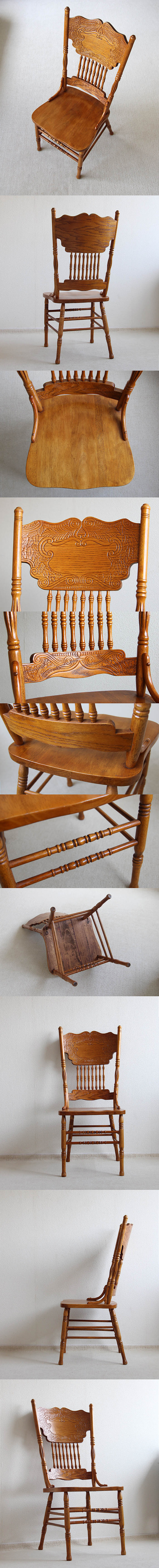 Shin-Lee ダイニングチェア 木製椅子 Q-072