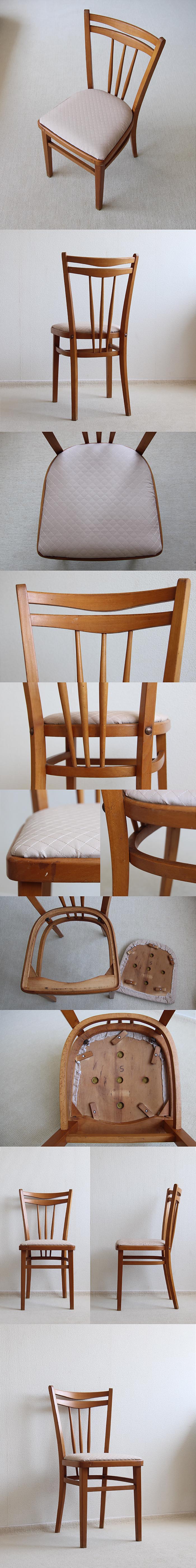 イギリス ヴィンテージ ベントウッドチェア ブナ材 椅子 家具 スティックバック インテリア 店舗什器【ダイニングチェア】Q-248